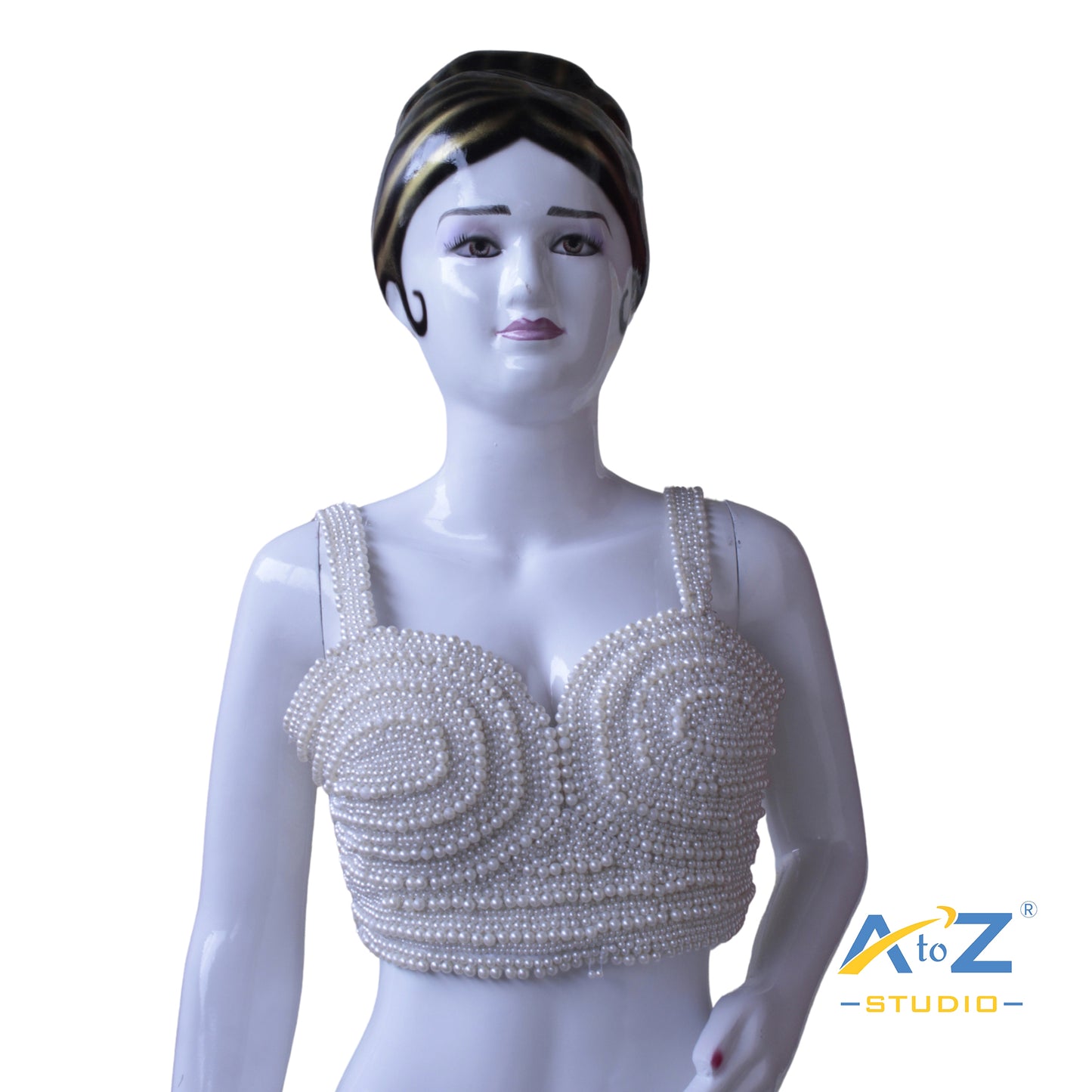 Unique Pearl Work Design with amazing look