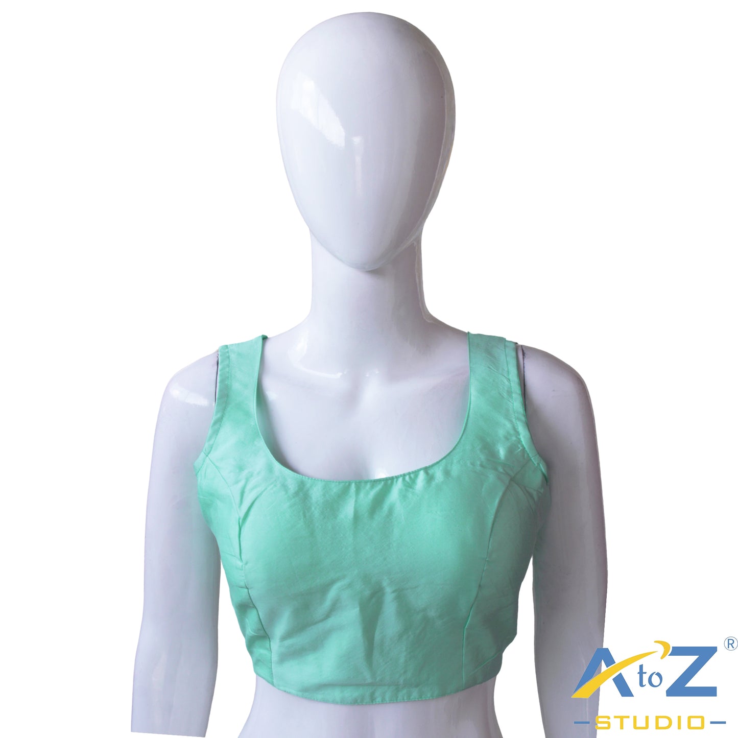 Light Rama Green Grace Cotton Blouse