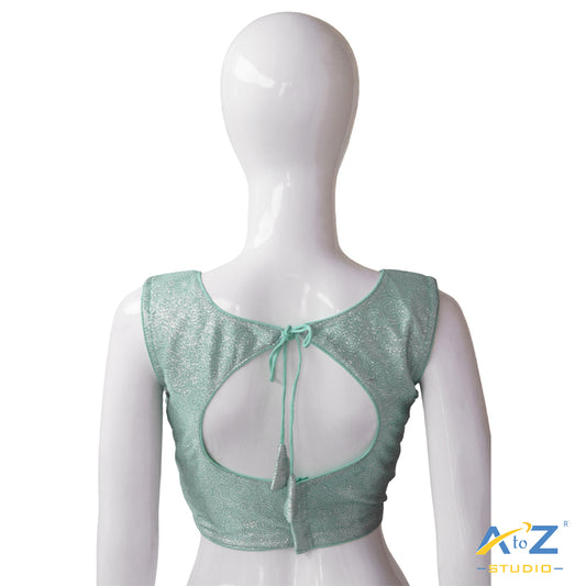 Light Rama Green Shimmer Blouse