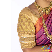 Ivory' Silk Cloth Blouse with Kite Design