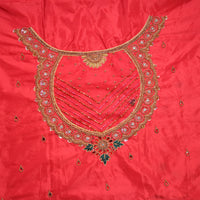 Regal Red Cutwork & Zardosi Designer Blouse