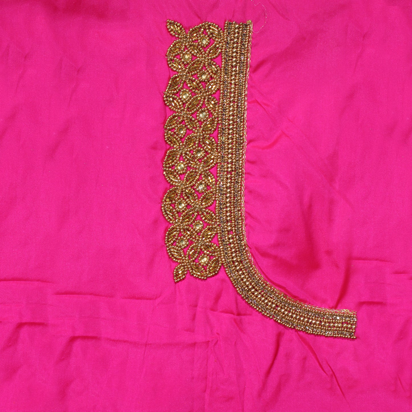 Grand Peacock Handcrafted Wedding Blouse