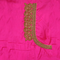 Grand Peacock Handcrafted Wedding Blouse