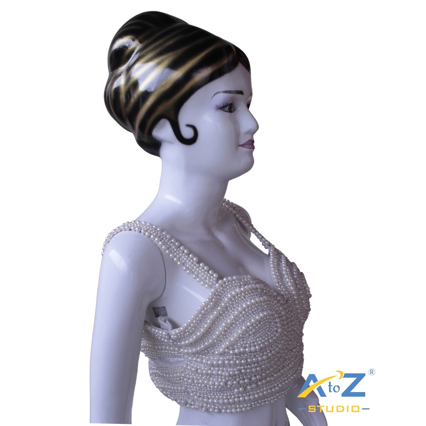 Unique Pearl Work Design with amazing look