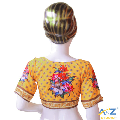 Yellow Floral Delight Blouse