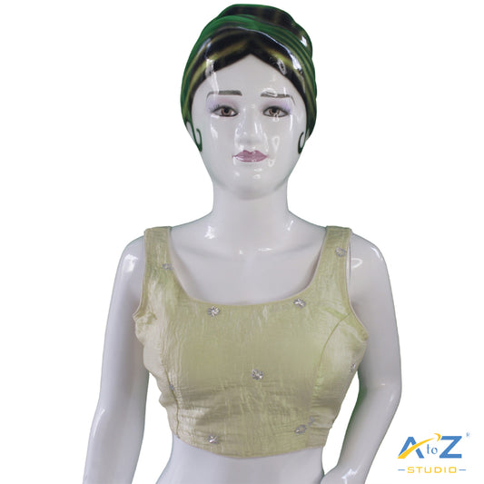 Crimson cream Silk Blouse