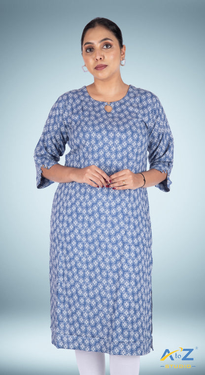 Light Blue Kurti with Fresh, Airy Appeal