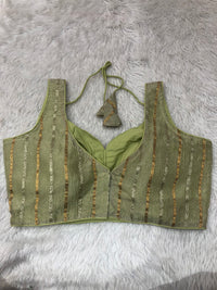 Pista Metallic Shimmer Bustier Top