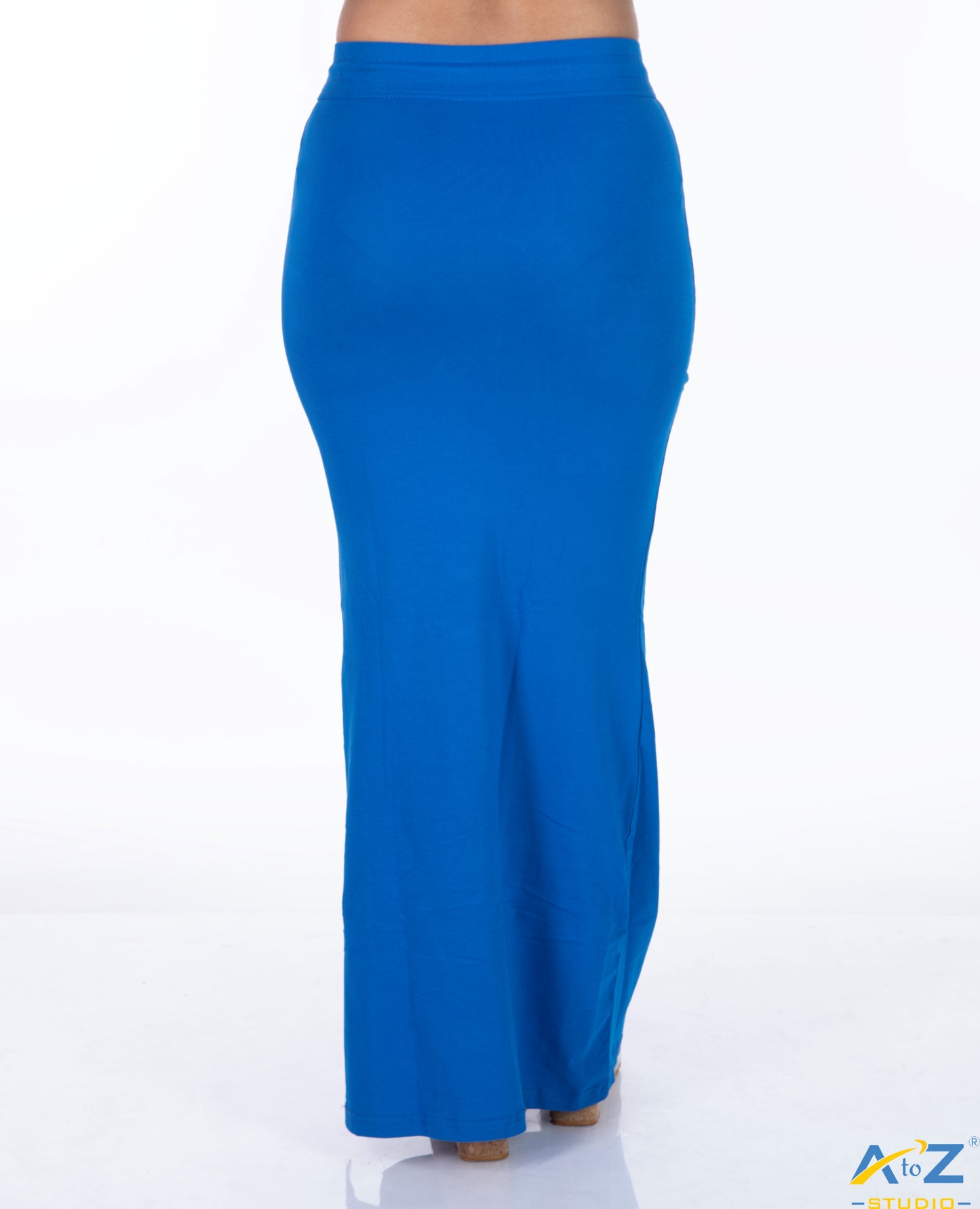 Royal Blue Plain Cotton Shapewear
