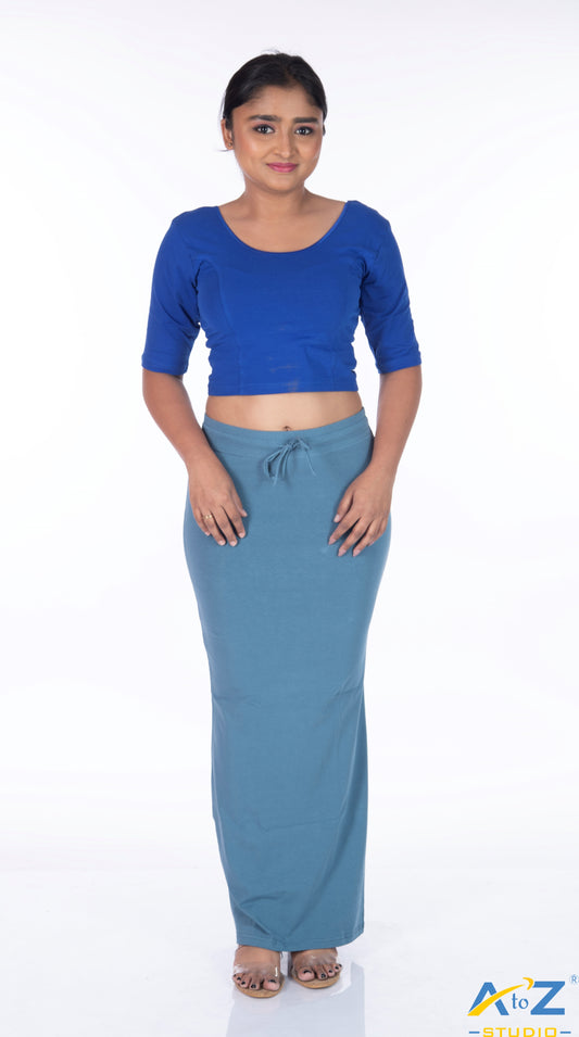 Smoke Grey Plain Cotton Shapewear