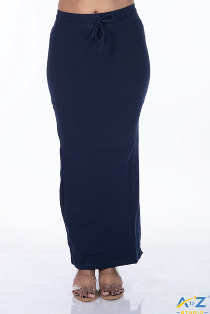 Navy Blue Plain Cotton Shapewear
