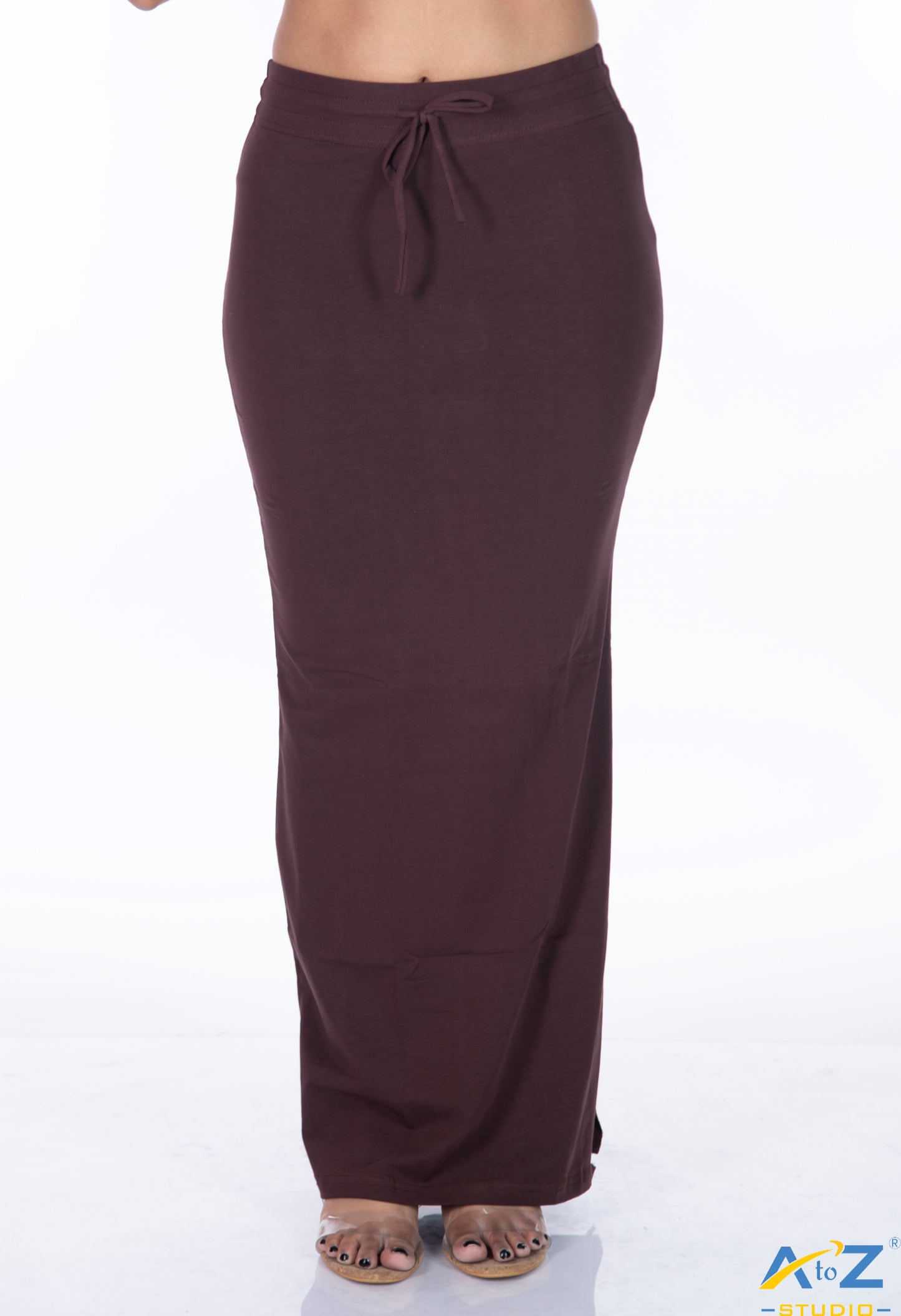 Coffee Plain Cotton Shapewear