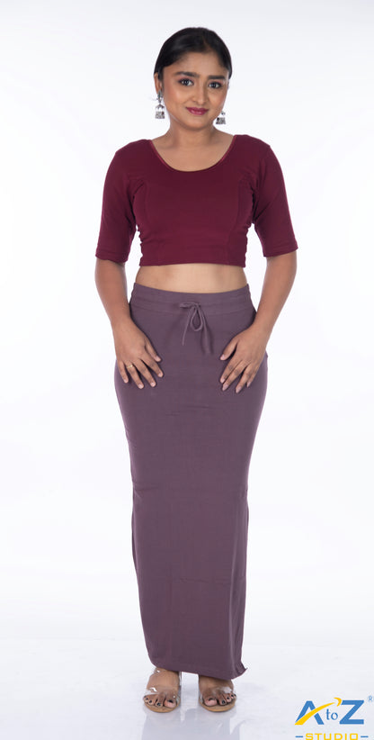 Grape Plain Cotton Shapewear