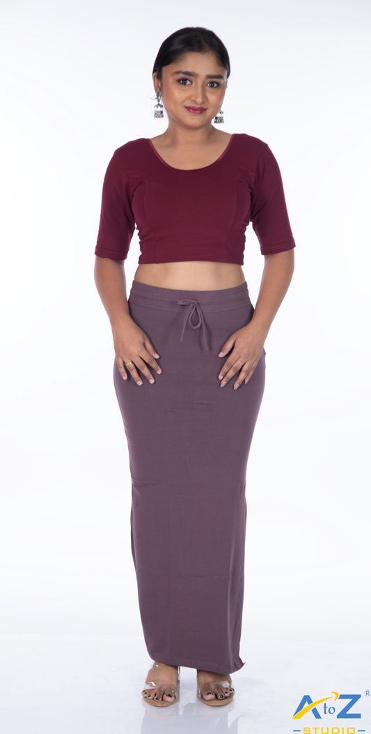 Grape Plain Cotton Shapewear