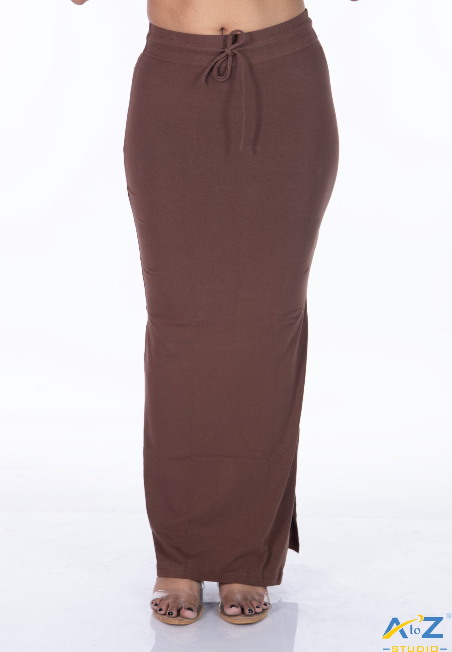 Light Coffee Plain Cotton Shapewear