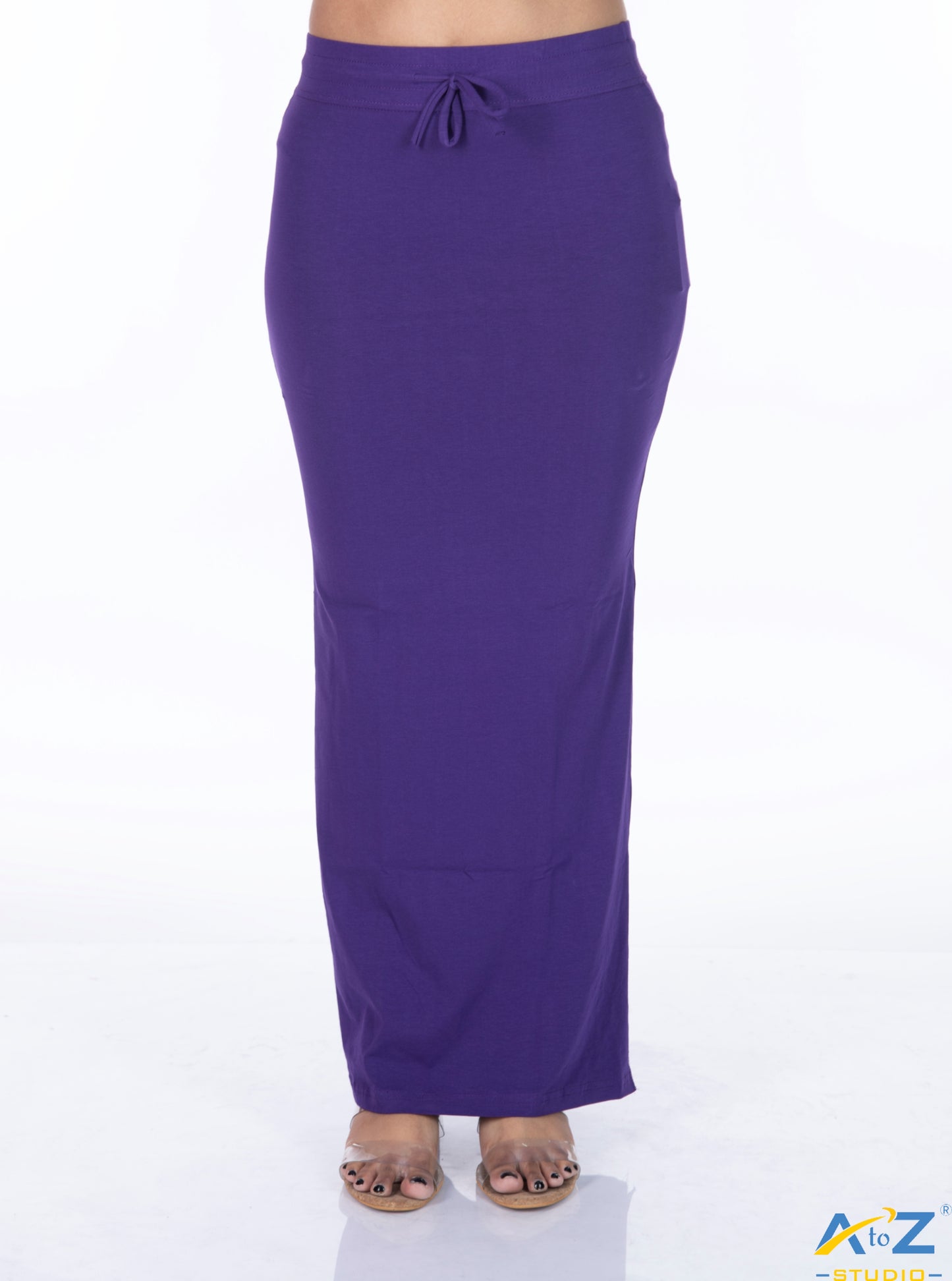 Purple  Plain Cotton Shapewear