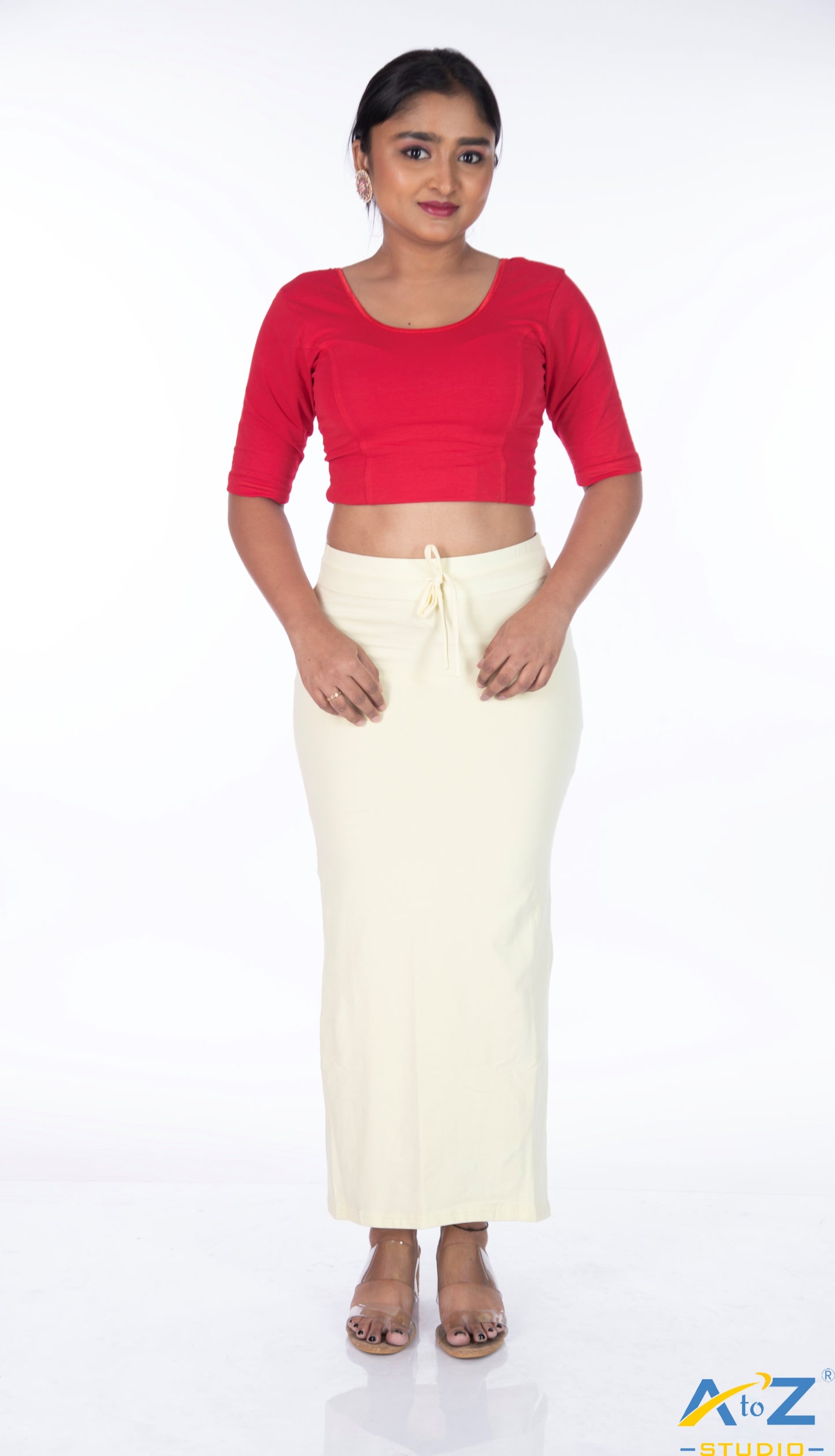 Kerala Cream Plain Cotton Shapewear