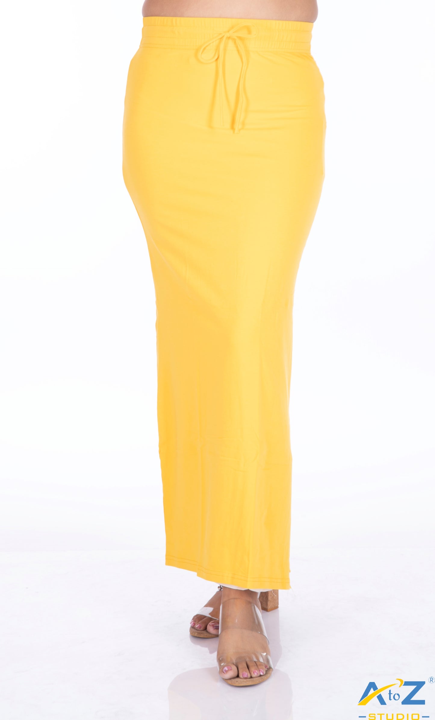 Golden Yellow Plain Cotton Shapewear