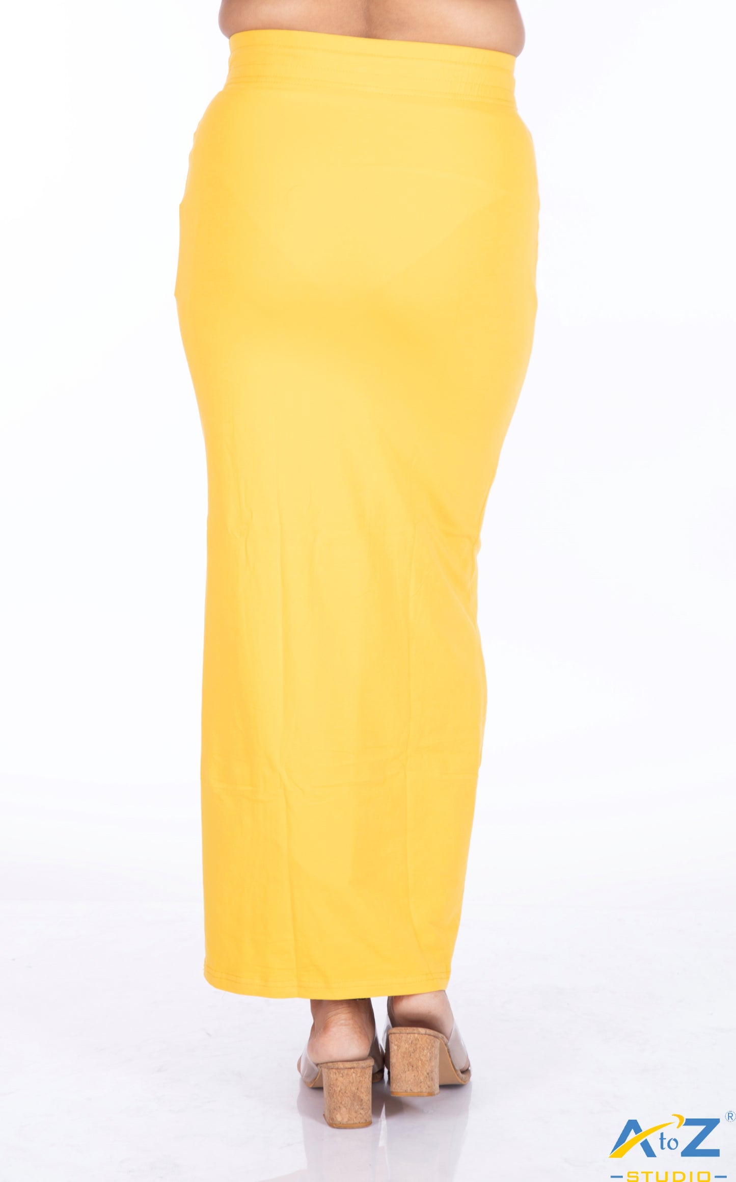 Golden Yellow Plain Cotton Shapewear