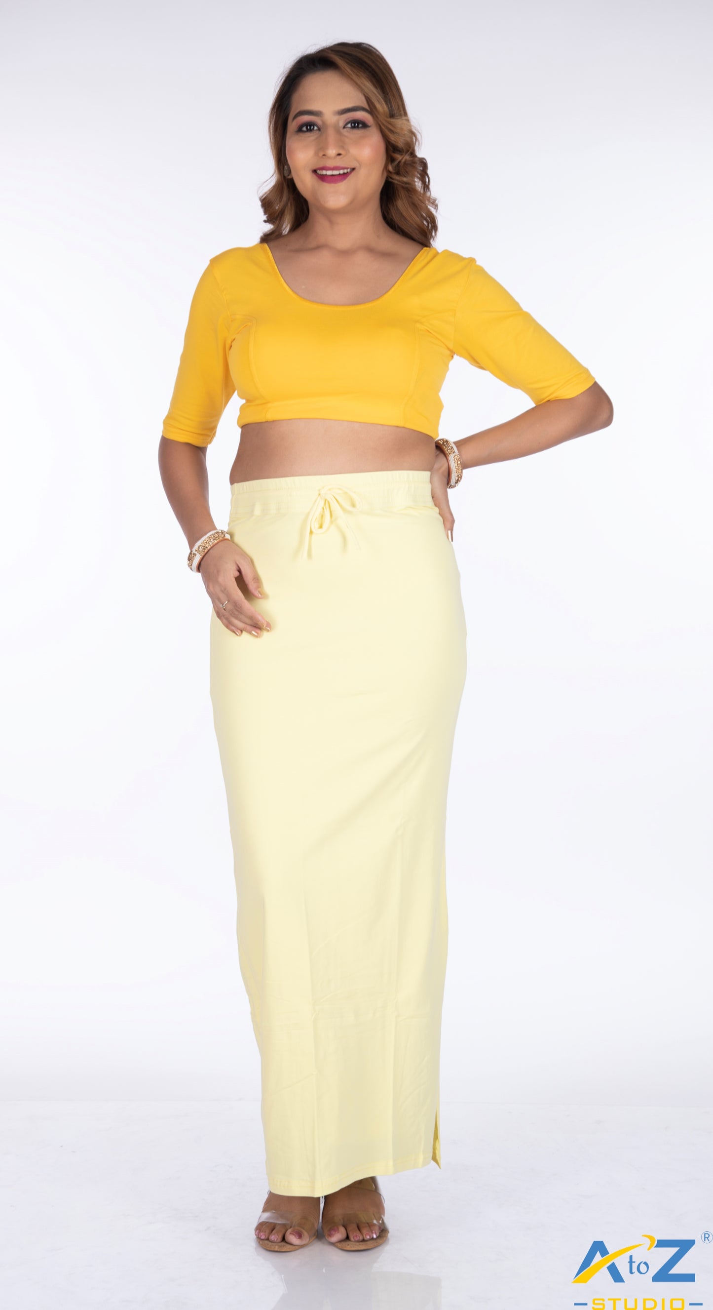 Ivory Plain Cotton Shapewear