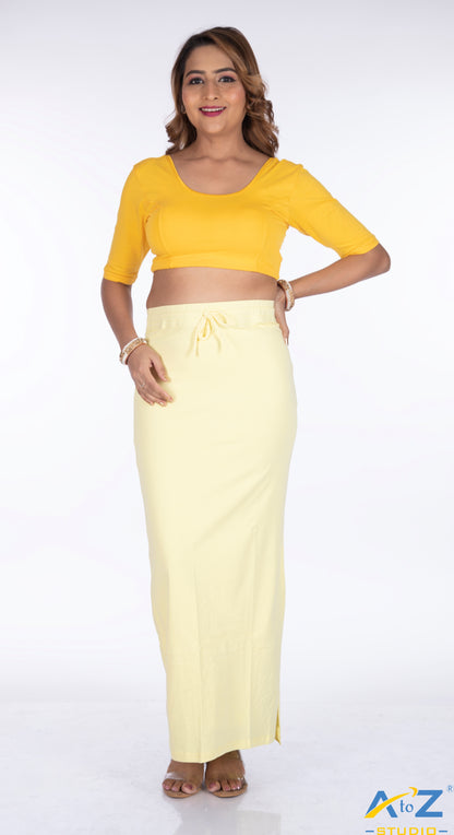 Ivory Plain Cotton Shapewear