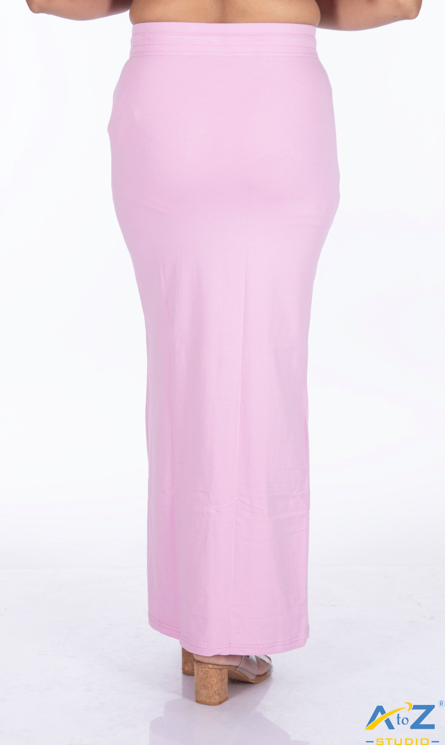 Pink Plain Cotton Shapewear
