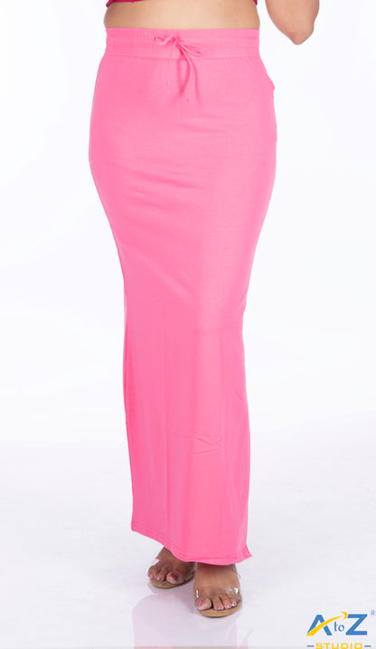 Candy Pink Plain Cotton Shapewear