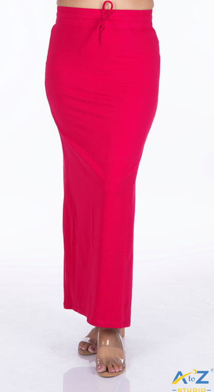 Red Plain Cotton Shapewear