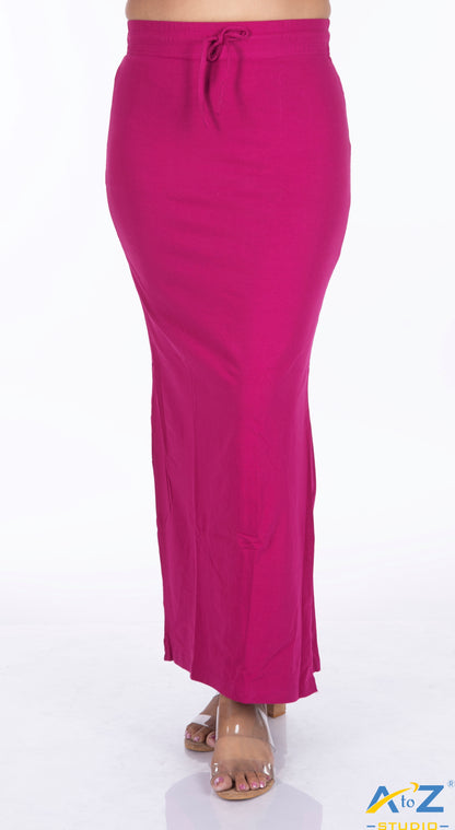 Magenta Plain Cotton Shapewear