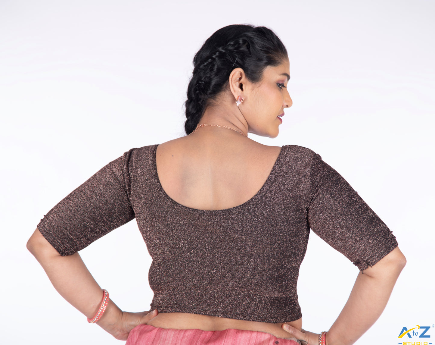 Onion Metallic Lycra Shiny Elbow Sleeves