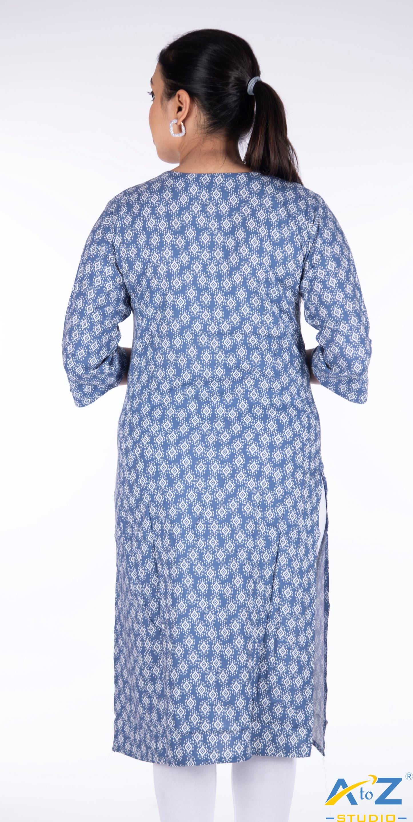 Light Blue Kurti with Fresh, Airy Appeal