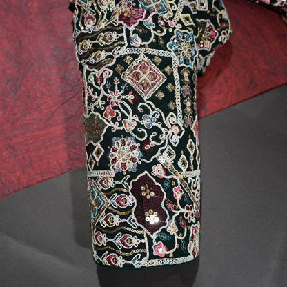 DkGreen Elegance Embroidered Blouse