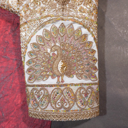 Ivory Royal Zari Blouse