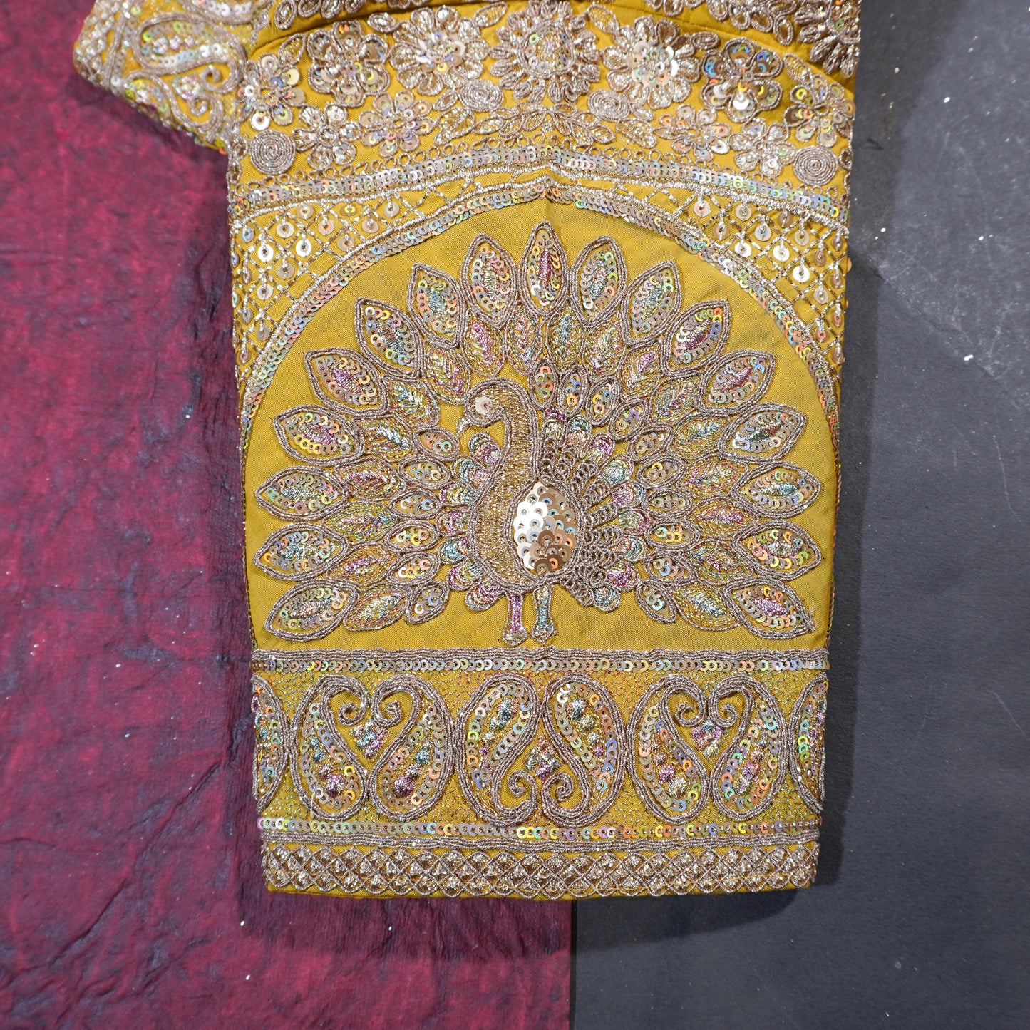 Golden Yellow Festive Blouse