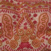 Blush and Burgundy Floral Filigree Top