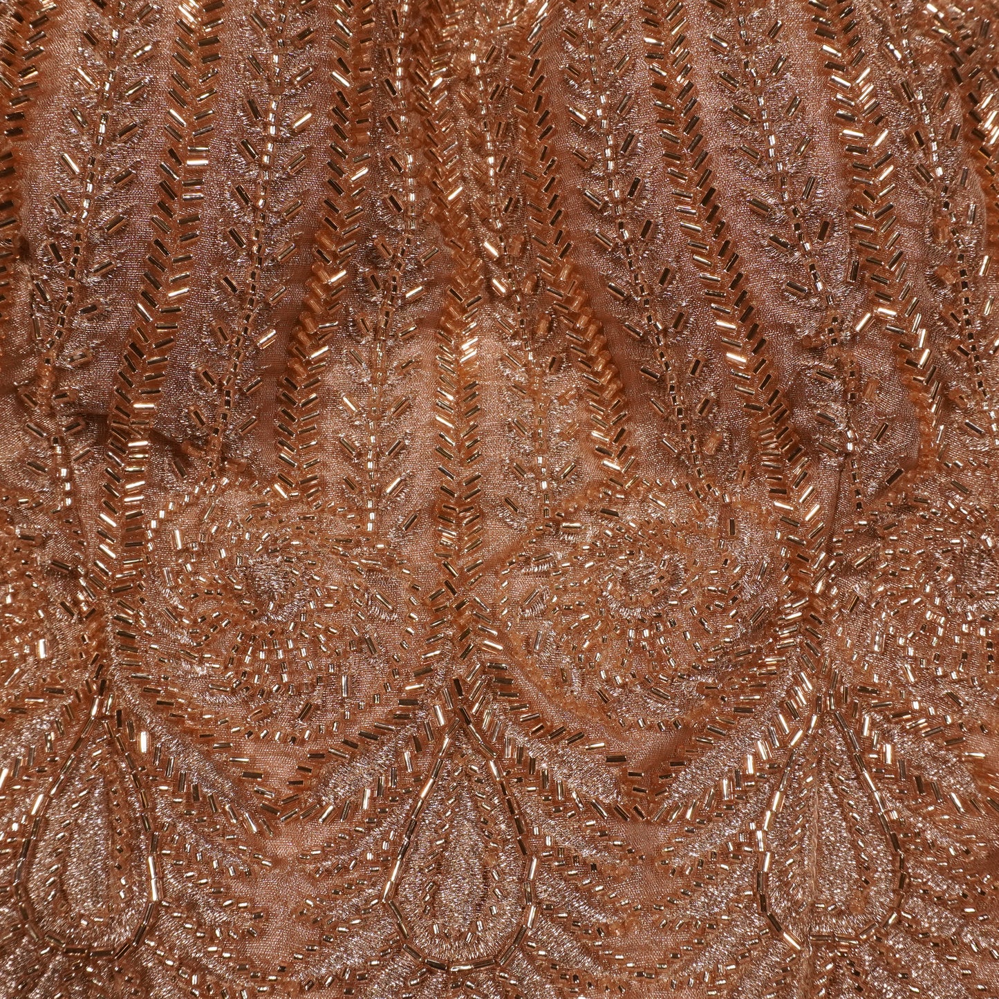 Brown  Spice Textured Sleeveless Blouse