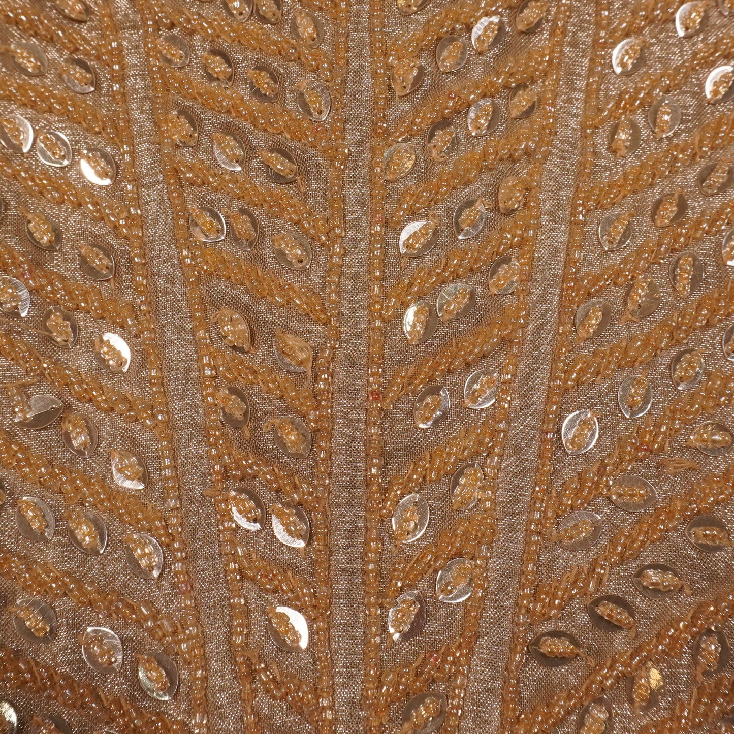 Golden Honey Sequin Corset Top