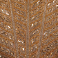Golden Honey Sequin Corset Top