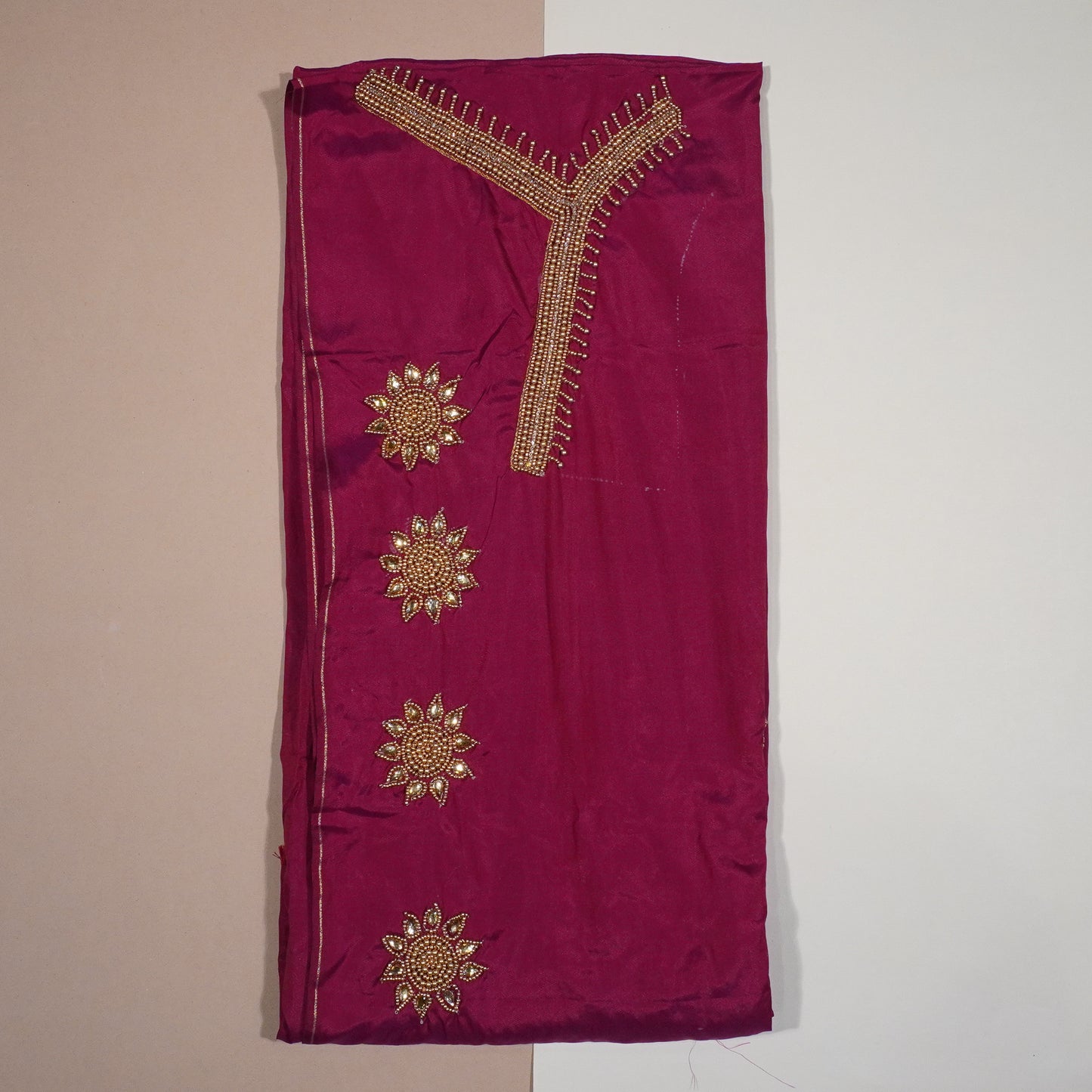 Wine Garnet Temple Sleeve