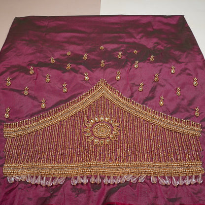 Wine Garnet Temple Sleeve
