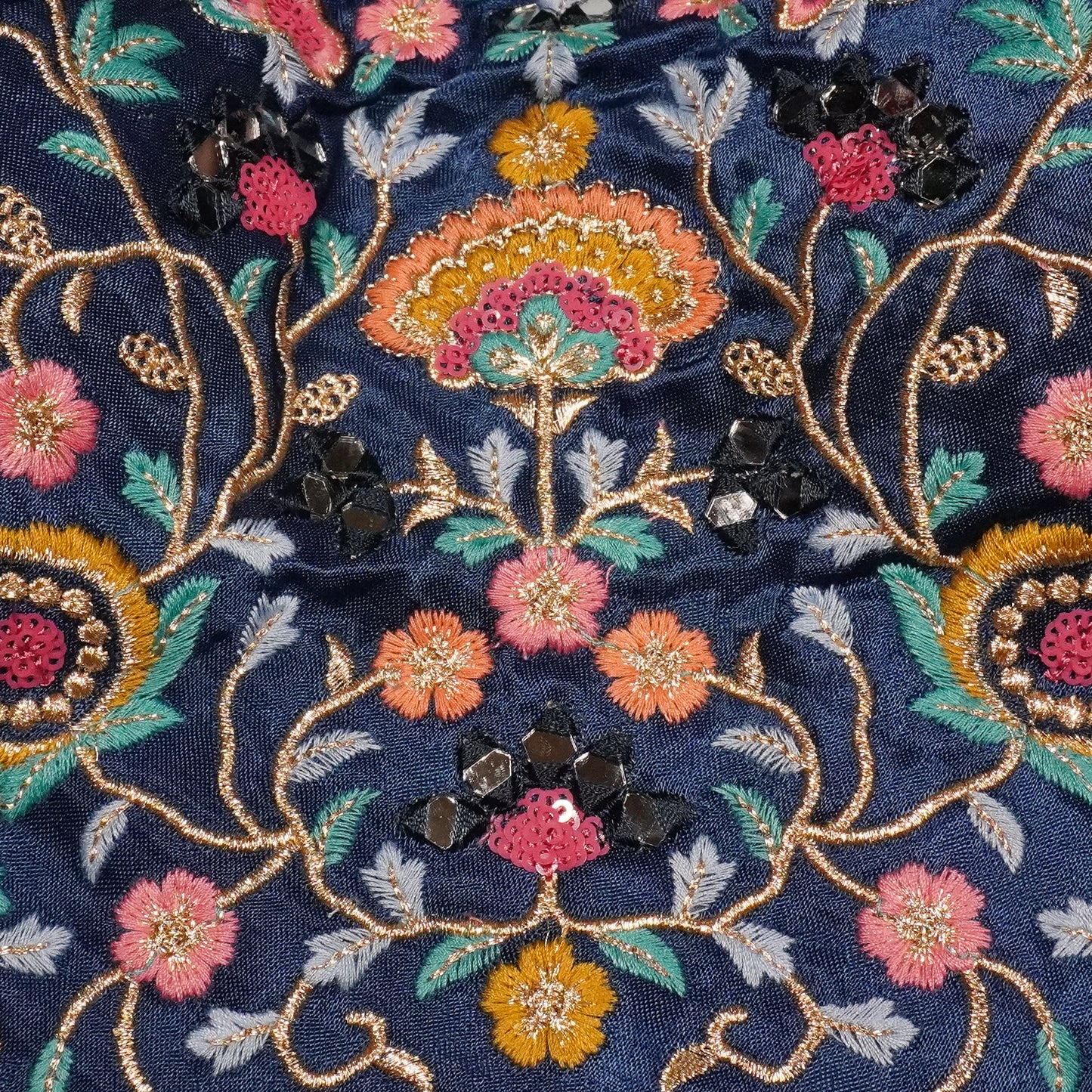 Sapphire Floral Sophistication