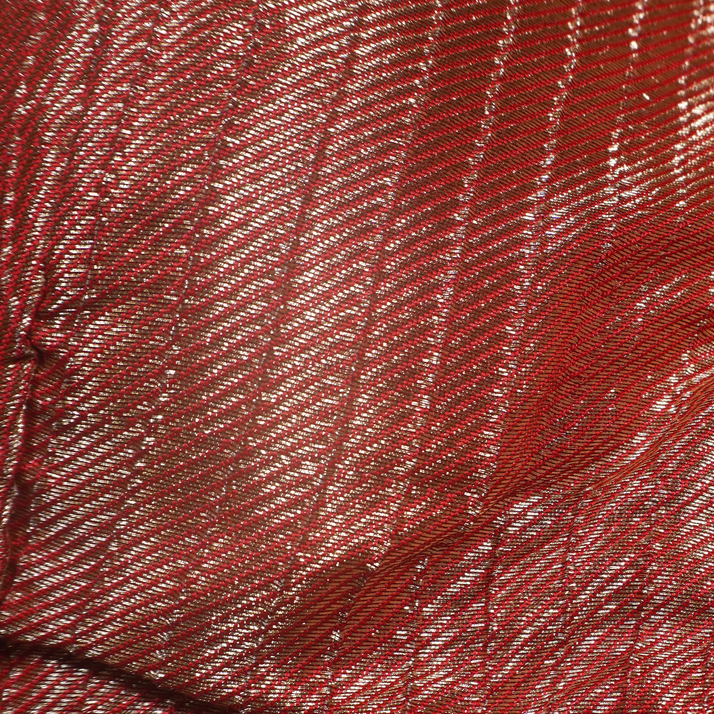 Red and Silver Shimmer Blouse
