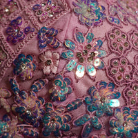 The BabyPink Sequin Sparkle Choli