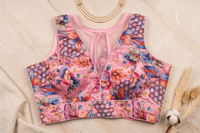 BPink Honeycomb Blouse
