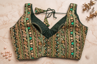 DkGreen Radiance Back Medallion