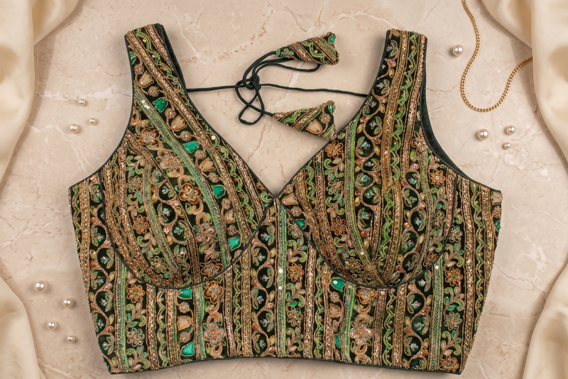 DkGreen Radiance Back Medallion