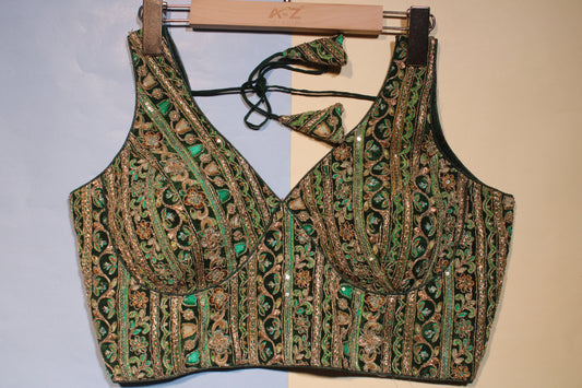 DkGreen Radiance Back Medallion