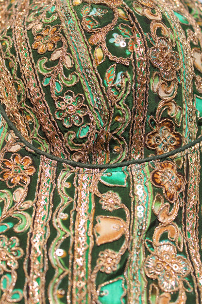 DkGreen Radiance Back Medallion
