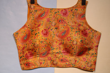 Yellow Amber Paisley Blouse
