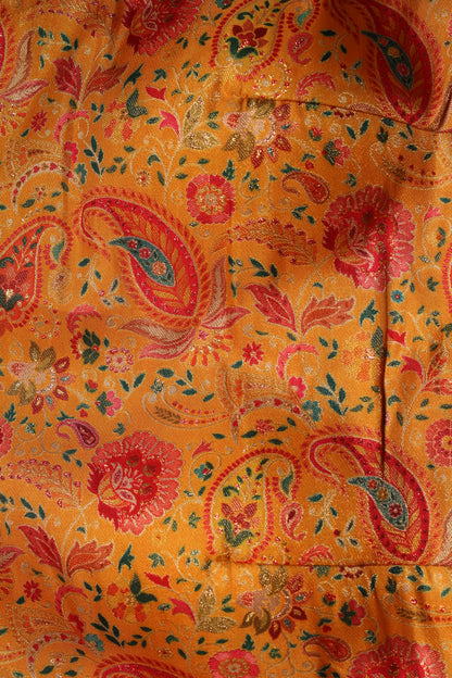 Yellow Amber Paisley Blouse
